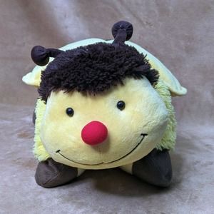 Pillow Pets Signature Bumbly Bee Stuffed Animal Plush Toy 18" Yellow Black